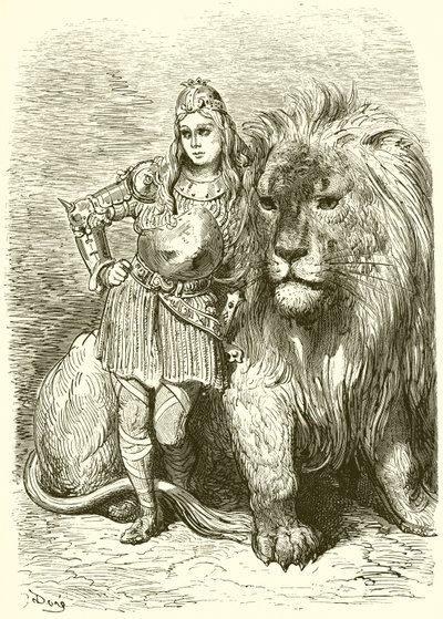 Mitaine és Oghris alkotó: Gustave Dore