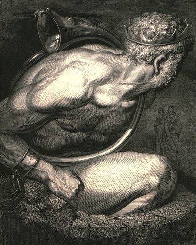Ó, értelmetlen lélek! hadd értelmezze a kürtöd, c1890. alkotó: Gustave Dore