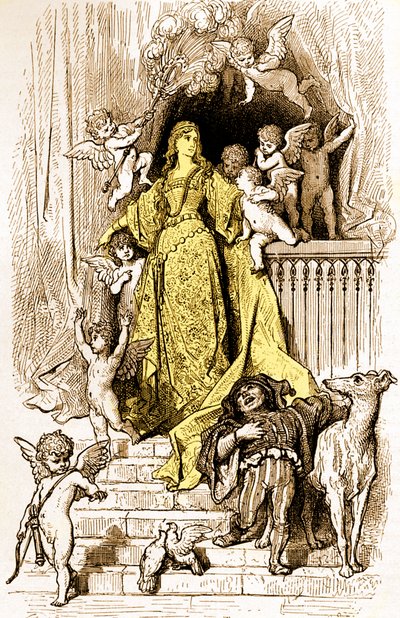 Orlando Furioso, Ludovico Ariosto alkotó: Gustave Dore