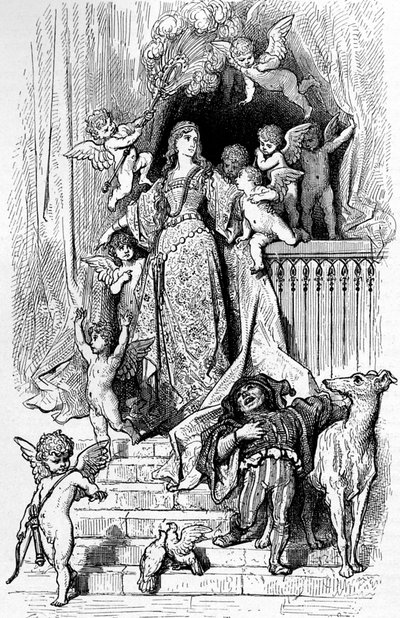 "Orlando Furioso", Ludovico Ariosto alkotó: Gustave Dore