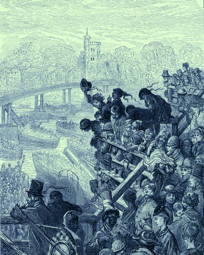 Oxford és Cambridge hajó alkotó: Gustave Dore