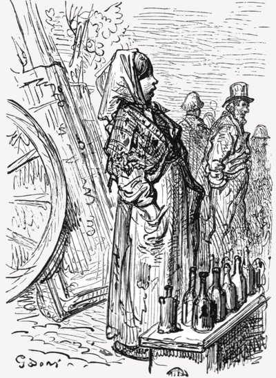 Frissítők útközben, 1872. alkotó: Gustave Dore