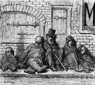 "Tető nélküli!", 1872. alkotó: Gustave Dore