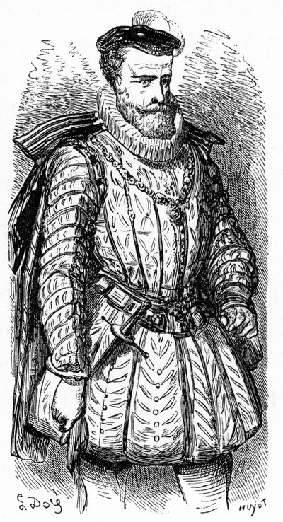 Sully (Maximilian of Bethune, Baron de Rosny, Sully hercege) alkotó: Gustave Dore