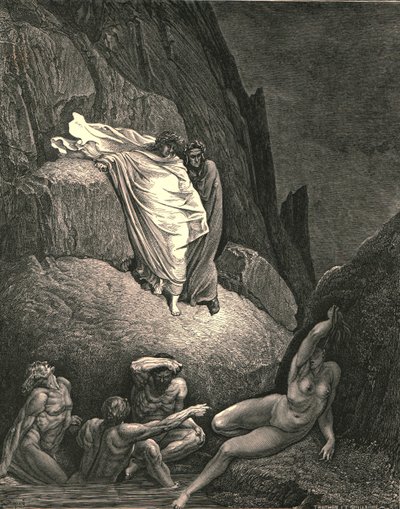 Thais ez, a szajha, c1890. alkotó: Gustave Dore