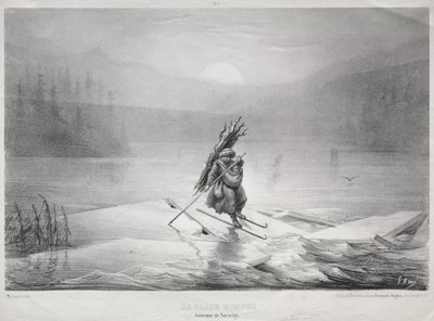 The Breaking Ice, Norvégia szuvenírje alkotó: Gustave Dore