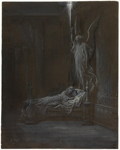 Sámuel elhívása alkotó: Gustave Dore