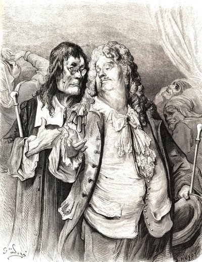 Az orvosok, 19. század. alkotó: Gustave Dore