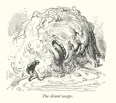Az óriás sír (metszet) alkotó: Gustave Dore