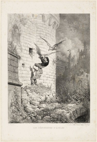 A sasfészek vadászai alkotó: Gustave Dore