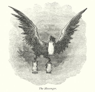 A hírnök (metszet) alkotó: Gustave Dore