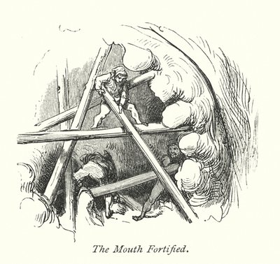 A megerősített száj (metszet) alkotó: Gustave Dore