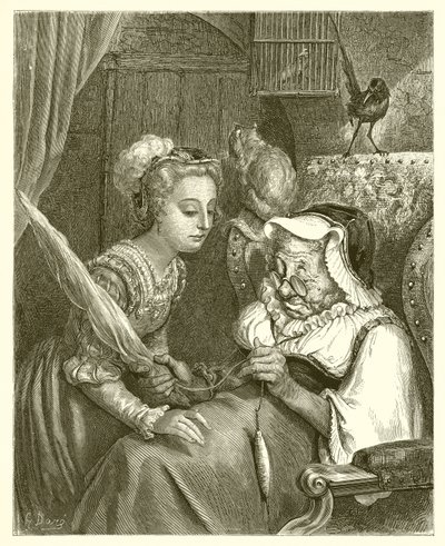 A hercegnő és a tündérkáposzta alkotó: Gustave Dore