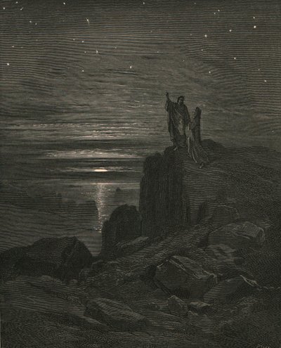A kibocsátás után ismét megláttuk a csillagokat, c1890. alkotó: Gustave Dore