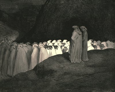 Toszkán... megvetés, hogy ne utasíts minket, ki vagy, c1890. alkotó: Gustave Dore