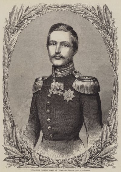 HRH Frigyes Vilmos porosz herceg alkotó: Gustave Janet