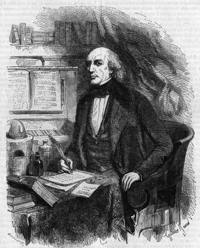 Mathieu Jose Bonaventure Orfila (1787-1853) francia orvos és vegyész portréja. Gustave Janet metszet alkotó: Gustave Janet