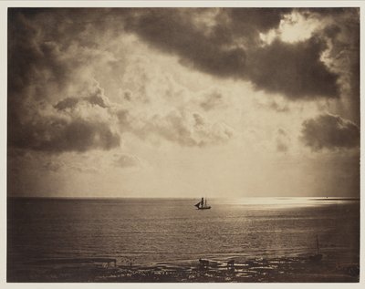 Brig on the Water, 1856 alkotó: Gustave Le Gray