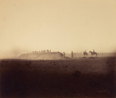 Lovassági manőverek, október 3. alkotó: Gustave Le Gray