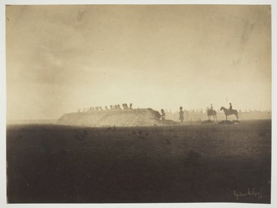 Chalons tábor: Manőverek október 3-án alkotó: Gustave Le Gray