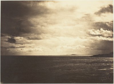 Felhős ég, Földközi-tenger alkotó: Gustave Le Gray