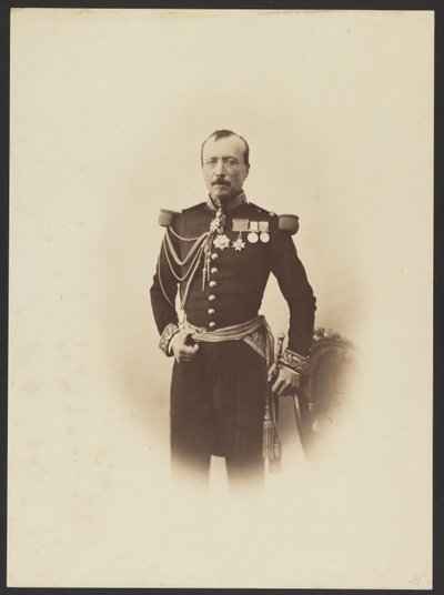 Cassaignolles tábornok alkotó: Gustave Le Gray