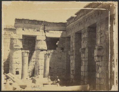 [III. Ramszesz halotti temploma] alkotó: Gustave Le Gray