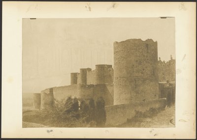 [Carcassone bástyái] alkotó: Gustave Le Gray