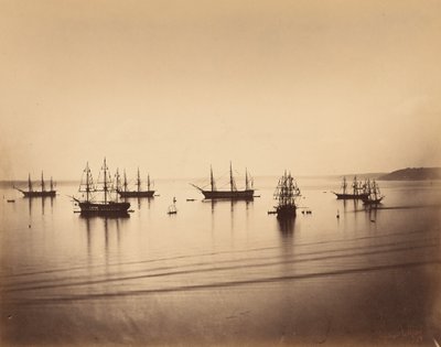 A francia flotta, Cherbourg alkotó: Gustave Le Gray