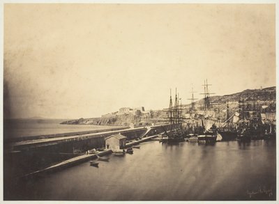 A Sète-i móló alkotó: Gustave Le Gray