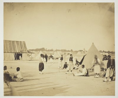 Cím nélkül (Zouaves) alkotó: Gustave Le Gray