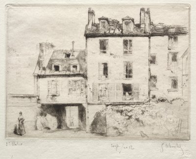 Rue Lacépède: az Aciereur Cottens szíve alkotó: Gustave Leheutre