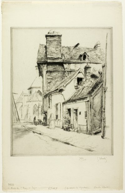 Troyes-i Szent Remy apszisa alkotó: Gustave Leheutre