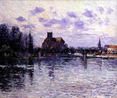 Auxerre katedrális alkotó: Gustave Loiseau
