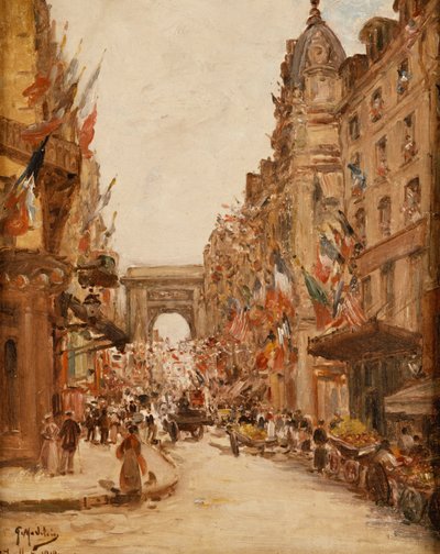 Bastille napja alkotó: Gustave Madelein
