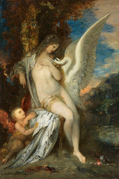 Gustave Moreau Léda 1875 körül alkotó: Gustave Moreau