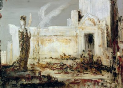 Helen a Scee Gate-ben alkotó: Gustave Moreau
