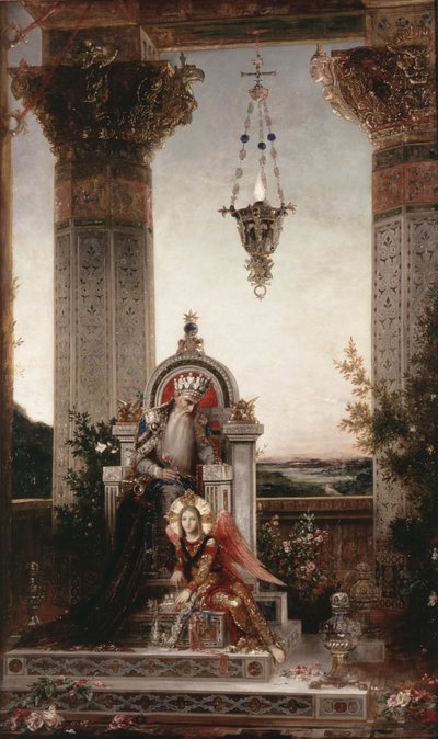 Dávid király alkotó: Gustave Moreau