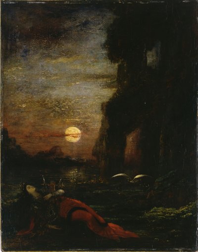 Szapphó halála alkotó: Gustave Moreau