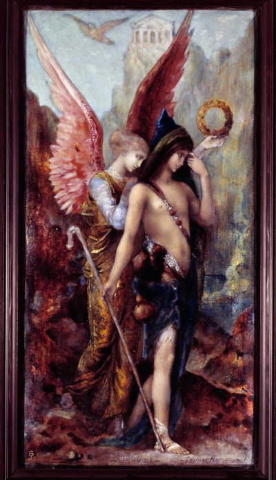 Gustave Moreau (1826-1898) Hangok festménye 1889 előtt. Párizs, Arts Decoratifs - A hangok. Gustave Moreau (1826-1898) festménye 1889 előtt. Dekoratív művészet, Párizs alkotó: Gustave Moreau