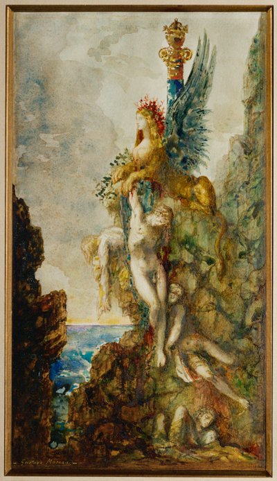 A győztes Szfinx alkotó: Gustave Moreau