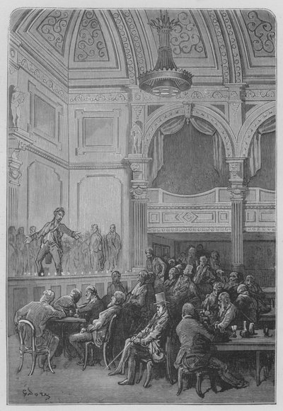 Kávézó-koncert alkotó: Gustave after Dore