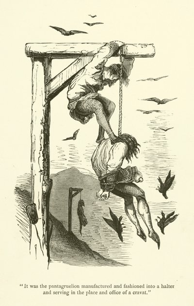 Illusztráció Rabelais műveihez alkotó: Gustave after Dore
