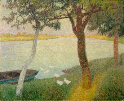 Kacsák a Leie folyónál alkotó: Gustave de Smet