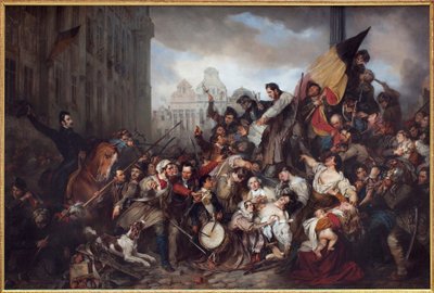 Az 1830-as, 1835-ös belga forradalom alkotó: Gustave Wappers