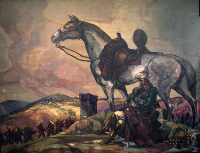 DON TOMAS DE ZUMALACARREGUI TÁBORNOK IN alkotó: Gustavo de Maeztu