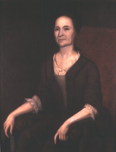 Gustavus Hesseliusné (Lydia Getchel Hesselius), 1740 körül (olaj, vászon) alkotó: Gustavus Hesselius