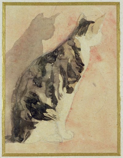 Tanulmány egy macskáról alkotó: Gwen John