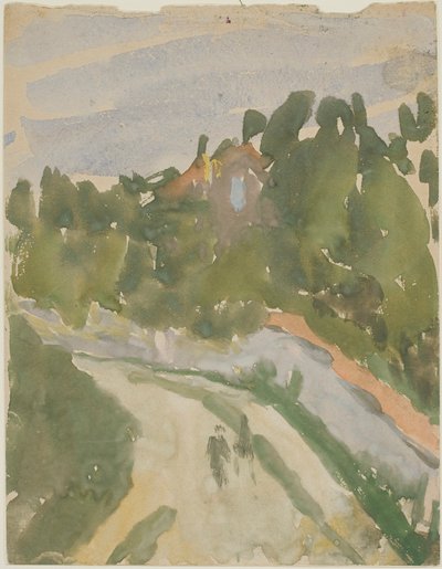 "Rue Terre Neuve, Meudon", 1896-1939 alkotó: Gwendolen Mary John