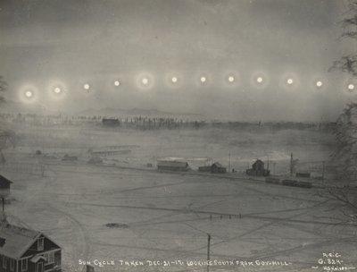 Napciklus készült december 21-17. Délre nézve a kormányzódombról, 1917. alkotó: H.G Kaiser